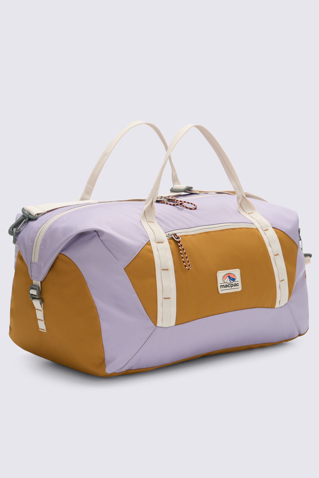 Macpac Wilderness 50L Duffel Bag, Bone Brown/Lavender, hi-res