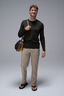 Macpac Men's Lyell 180 Merino Long Sleeve T-Shirt, Forest Night Marle, hi-res