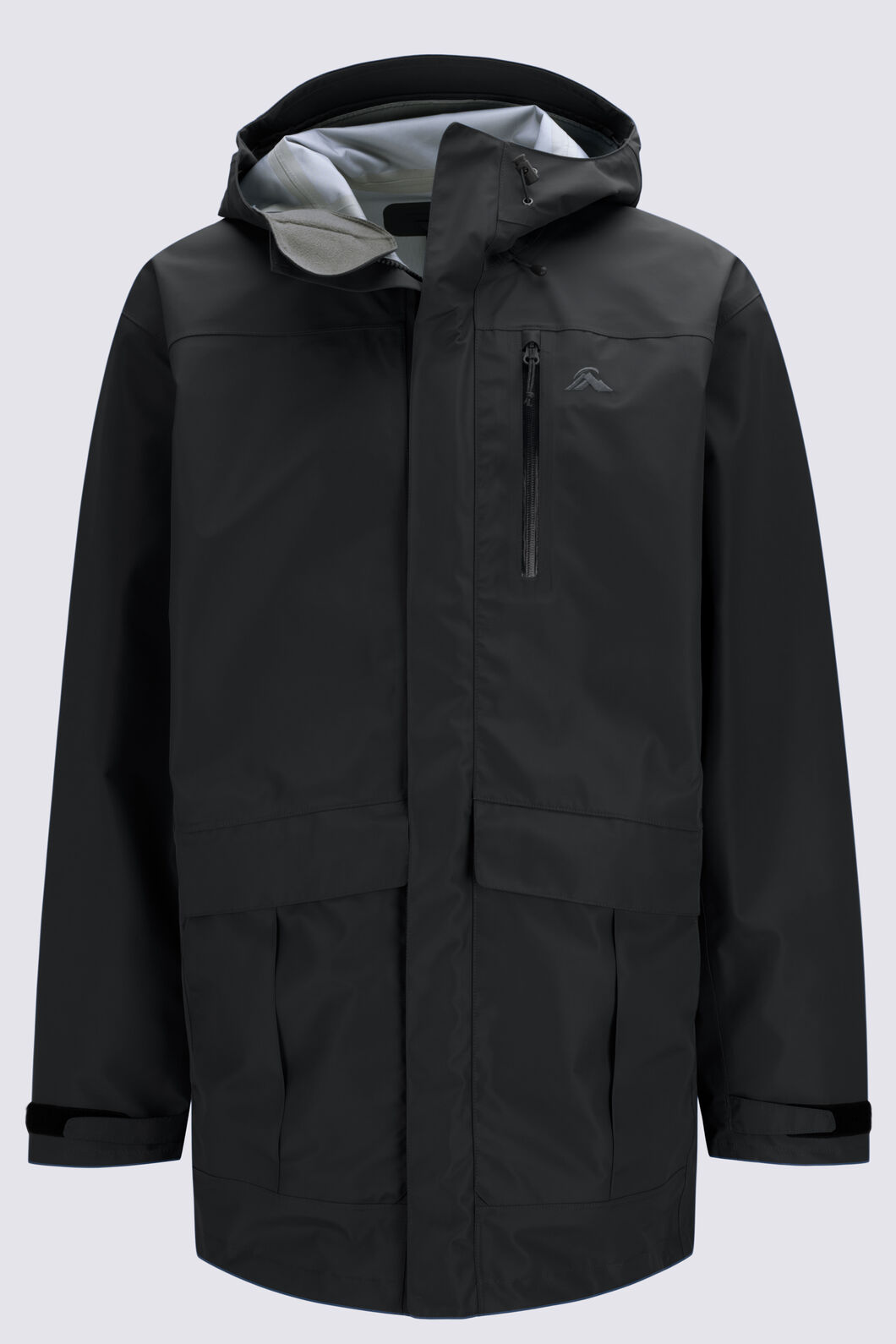 Macpac Men's Copland Raincoat, Black, hi-res