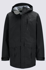 Macpac Men's Copland Raincoat, Black, hi-res