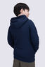 Macpac Kids' Waffle Sherpa Hooded Jacket, Navy Iris, hi-res