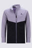 Macpac Kids' Moonlight Merino Jacket, Lavender Gray/Charcoal Marle, hi-res