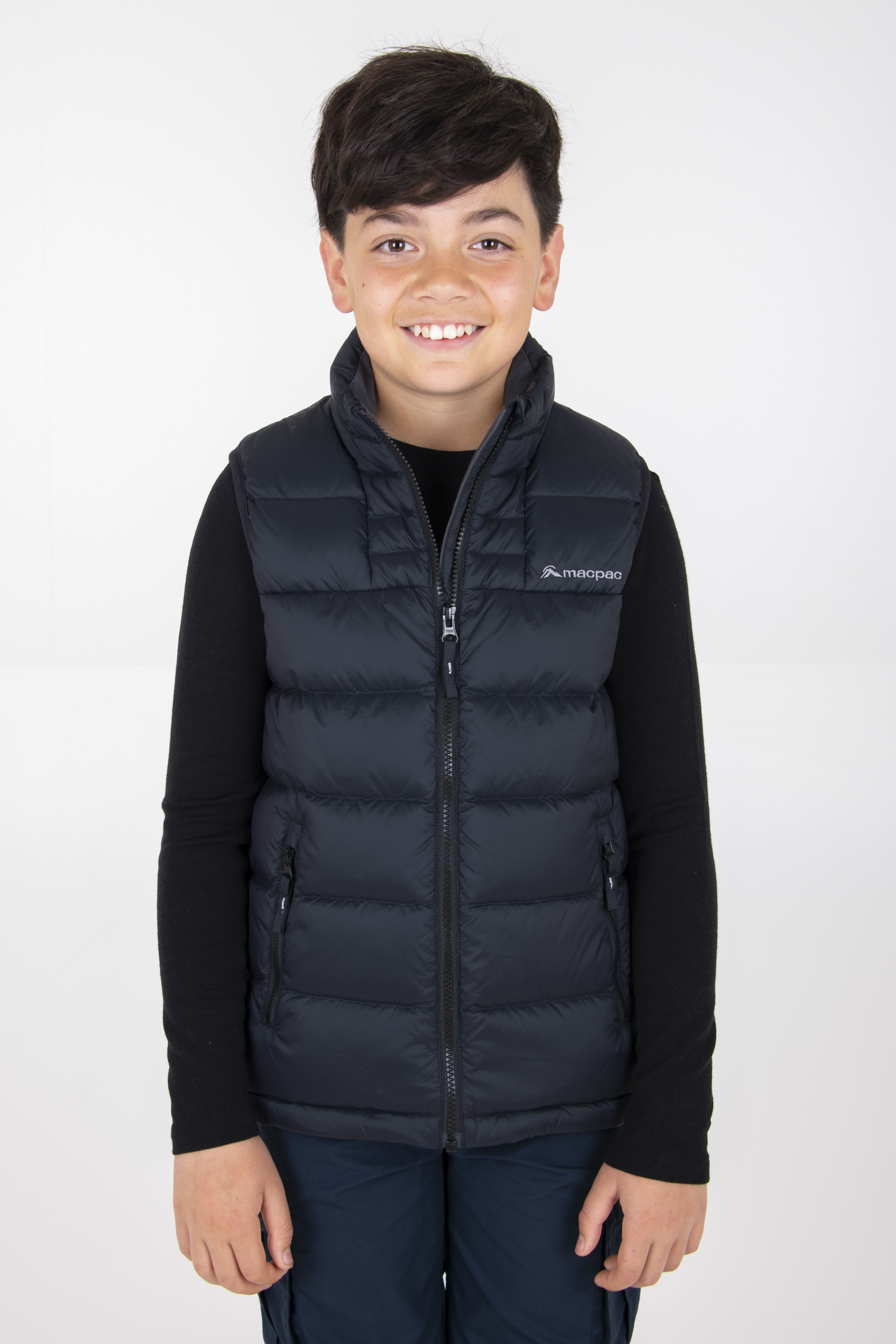Kids puffer top vest nz