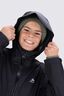 Macpac Kids&rsquo; Mistral Rain Jacket, Black, hi-res