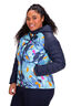 Macpac Women's Uber Light Hooded Down Jacket, Botanical Print, hi-res