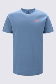 Macpac Men's Te Papakura O Taranaki NP Fairtrade Organic Cotton T-Shirt, Captains Blue, hi-res