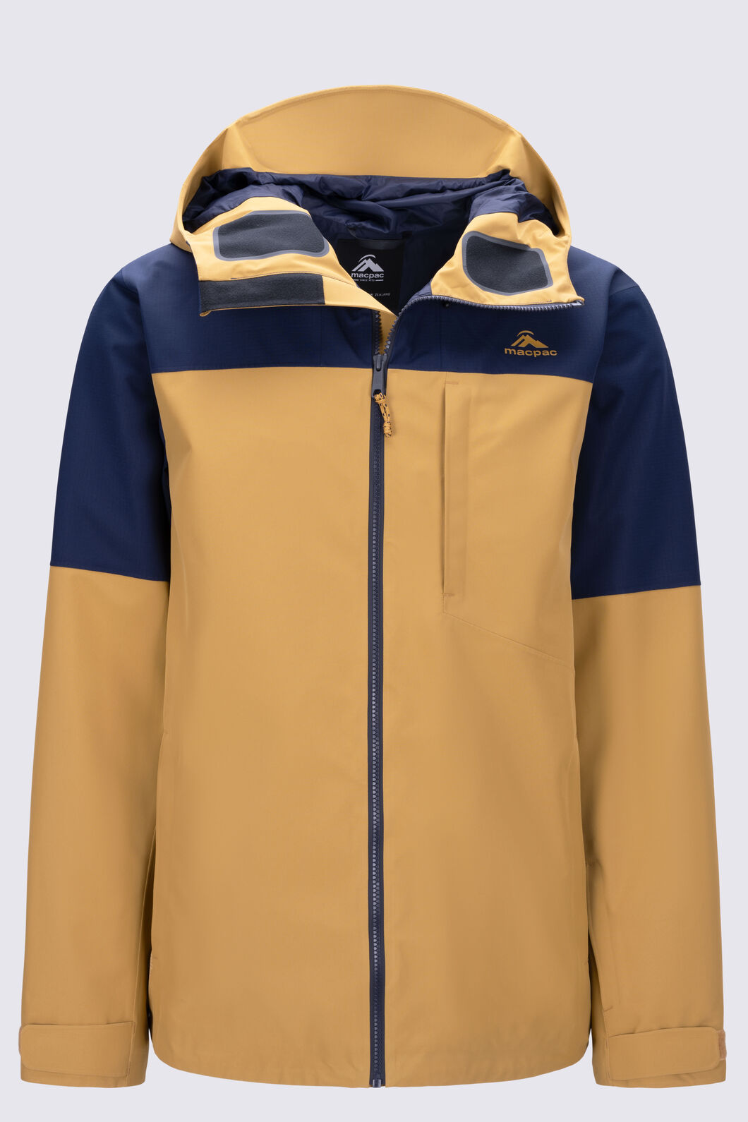 Macpac Men's Last Run Snow Jacket, Baritone Blue/Maple, hi-res