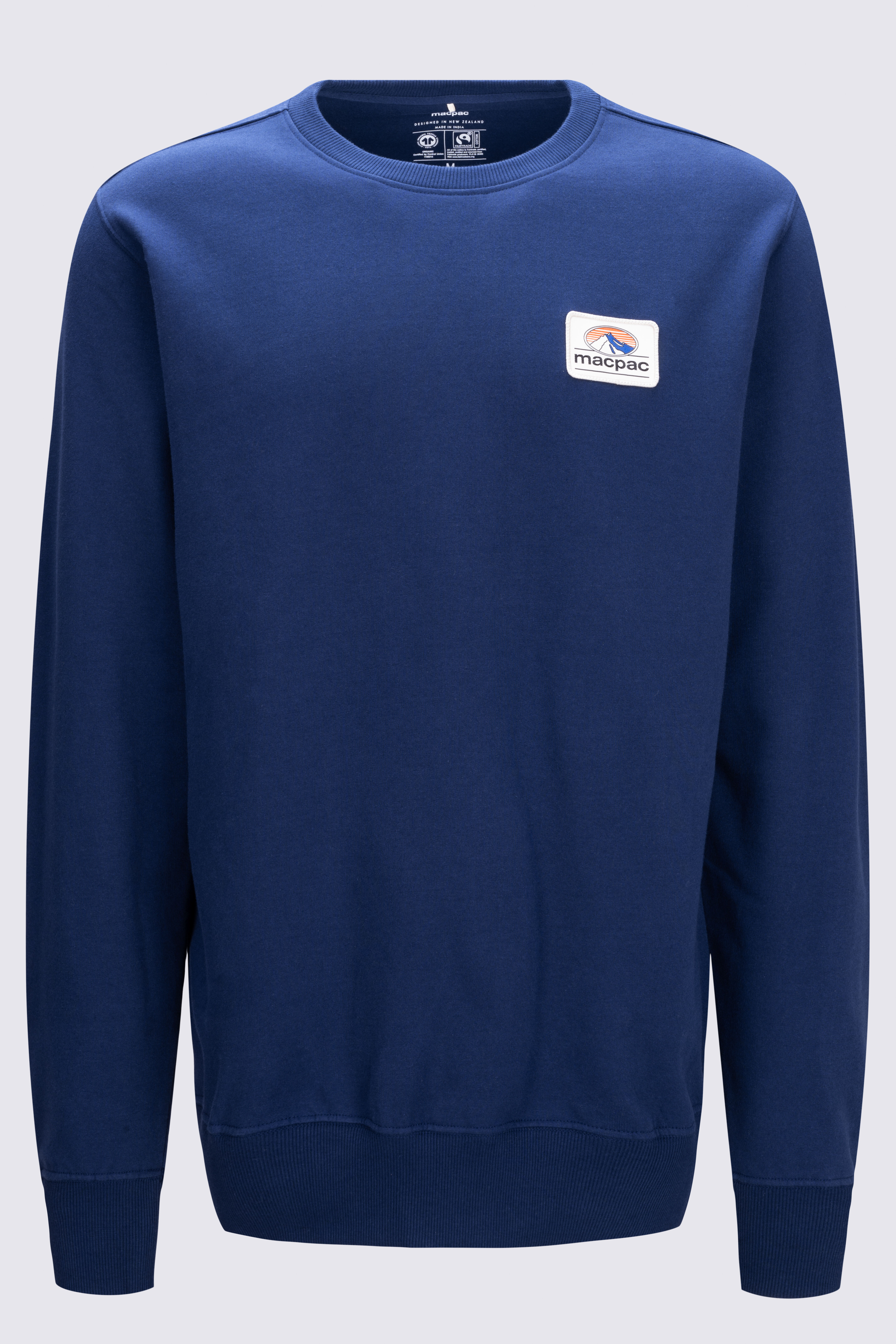 M's shop sticker patch uprisal crew sweatshirt store