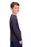Macpac x Phoebe Morris Kids' Pekapeka Long Sleeve T-Shirt, BLUE NIGHTS, hi-res