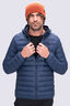 Macpac Men's Uber Light Hooded Down Jacket, Insignia Blue/Baritone Blue, hi-res