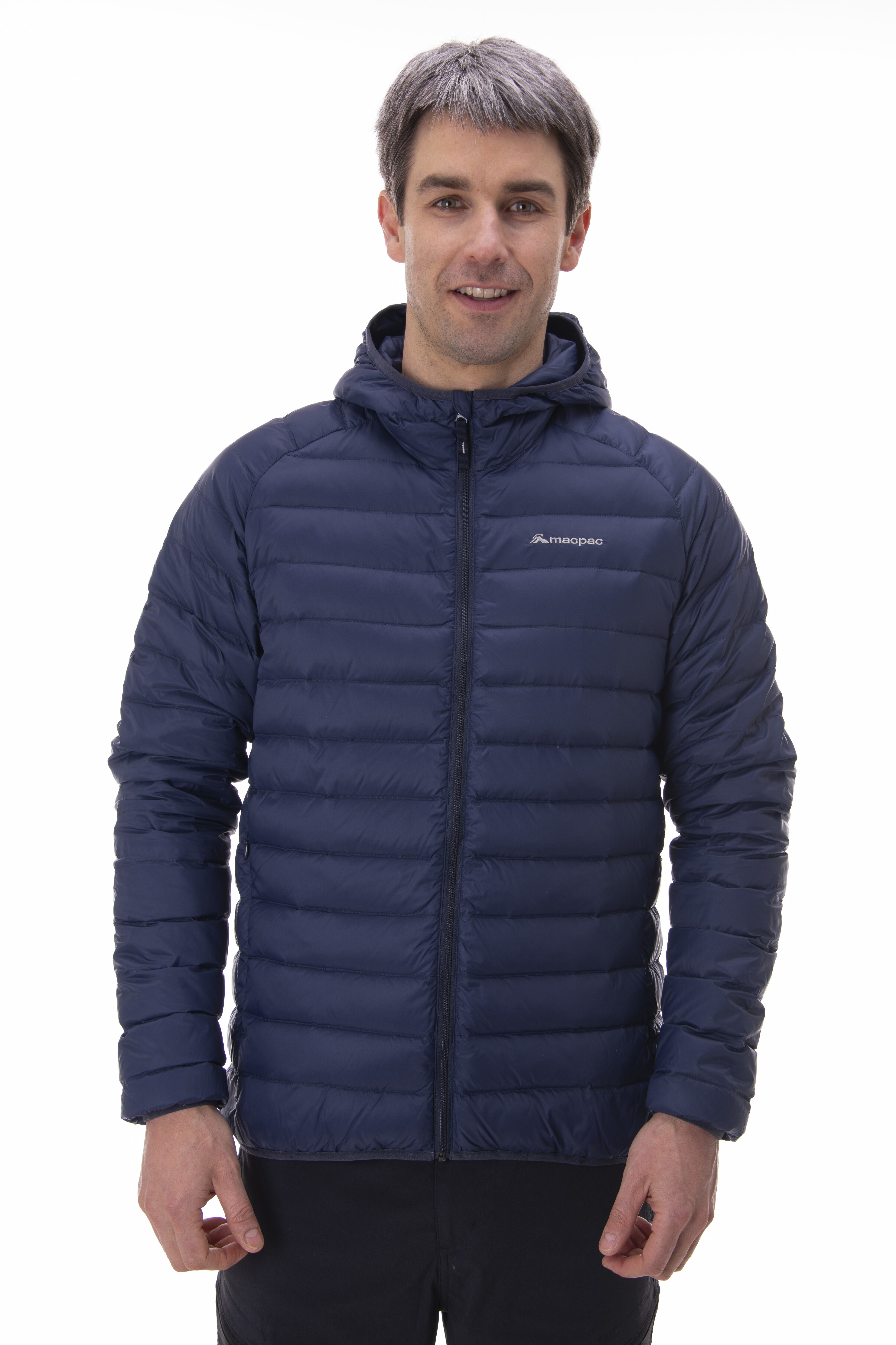 macpac uber hooded down jacket