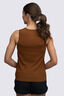 Macpac Women's Merino Blend Tank, Toffee, hi-res