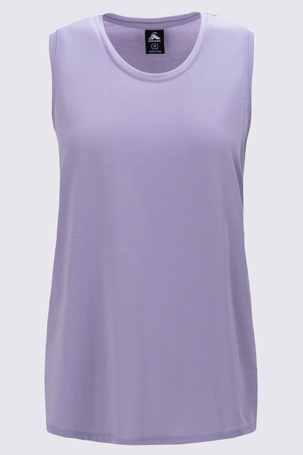 Macpac Women's Eva Tank, Lavender Grey, hi-res
