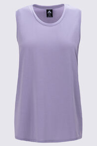 Macpac Women's Eva Tank, Lavender Grey, hi-res