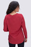 Macpac Women's Long Sleeve Modal T-Shirt, Garnet, hi-res