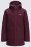 Macpac Kids' Lagoon Raincoat, Windsor Wine, hi-res
