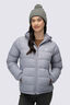 Macpac Women's Halo Hooded Down Jacket ♺, Minimal Grey, hi-res