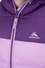 Macpac Kids' Halo Hooded Down Jacket, Plum/Orchid, hi-res