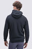 Macpac Men's Waffle Sherpa Hooded Jacket, Black, hi-res