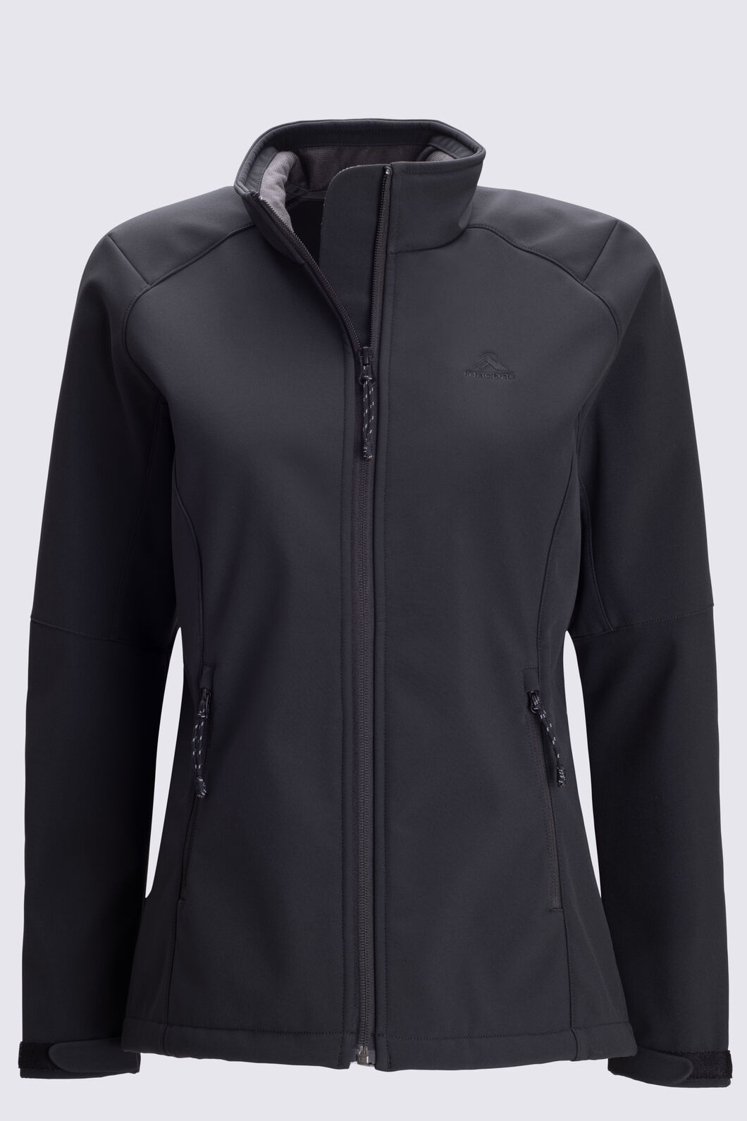 Macpac Women's Sabre Softshell Jacket, Black, hi-res