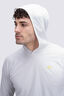 Macpac Men's Trail Long Sleeve Hooded Top, Dawn Blue, hi-res