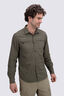Macpac Men's Westport Long Sleeve Shirt, Grape Leaf, hi-res
