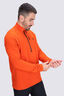 Macpac Men's Tui Fleece Pullover, Pureed Pumpkin, hi-res