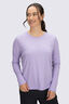 Macpac Women's Trail Long Sleeve T-Shirt, Purple Rose, hi-res