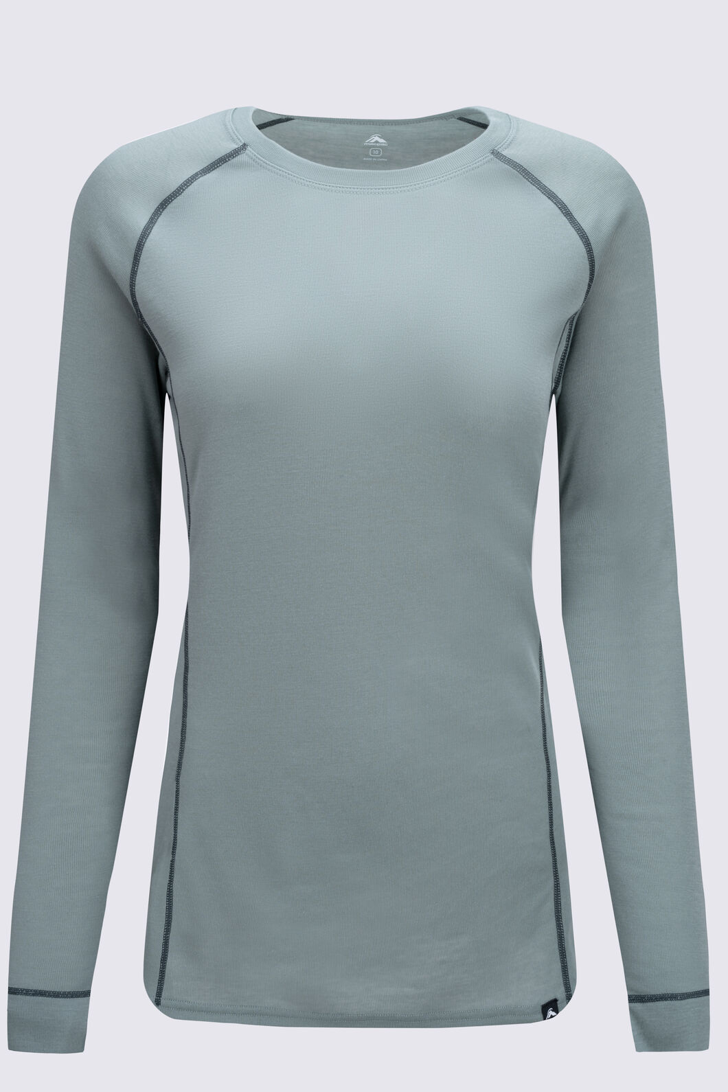 Macpac Women's Geothermal Long Sleeve Top, Chinois Green, hi-res