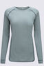 Macpac Women's Geothermal Long Sleeve Top, Chinois Green, hi-res