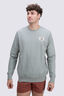 Macpac Men's Fairtrade Organic Cotton Crew, Slate Grey, hi-res