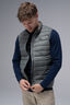 Macpac Men's Uber Light Down Vest ♺, Agave, hi-res
