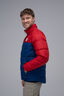 Macpac Men's Halo Down Jacket ♺, Salsa/Navy Peony, hi-res