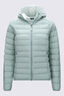 Macpac Women's Uber Light Hooded Down Jacket ♺, Grey Mist, hi-res