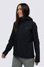 Macpac Women&rsquo;s Overcast Rain Jacket, Black, hi-res