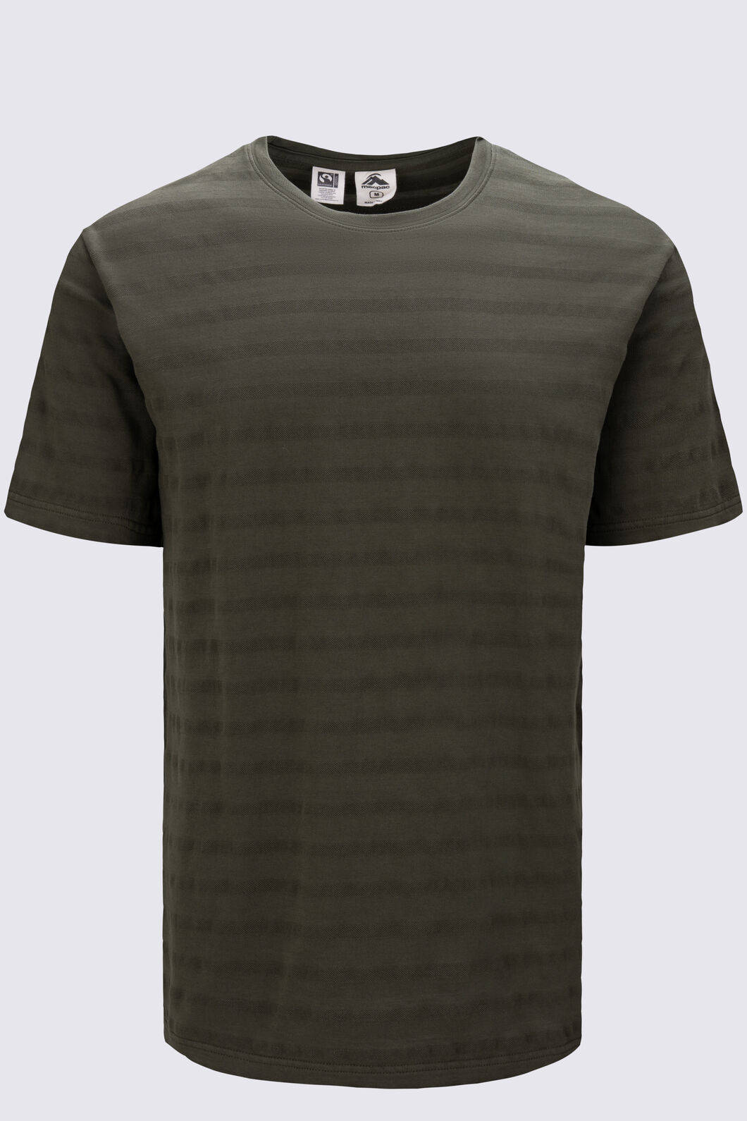 Macpac Men's Sandstone Short Sleeve T-Shirt, Forest Night, hi-res