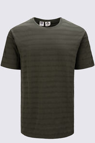 Macpac Men's Sandstone Short Sleeve T-Shirt, Forest Night, hi-res