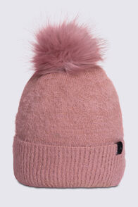 Macpac Speckled Beanie, Ash Rose, hi-res