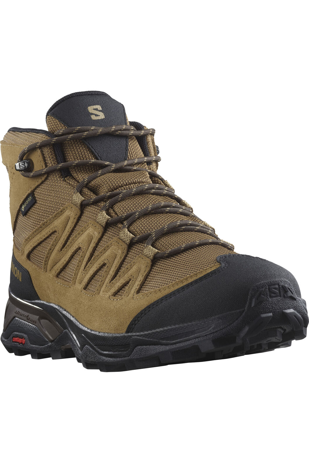 Salomon Men's X Ward Leather GTX Mid Hiking Boots Macpac