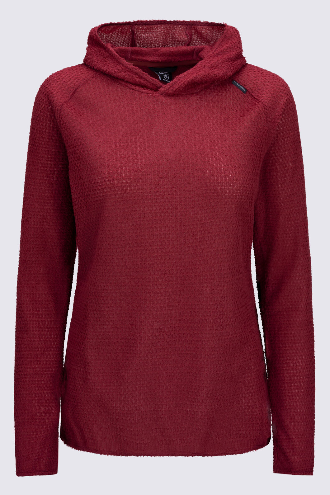 Macpac Women's Nitro Fleece Pullover, Pomegranate, hi-res