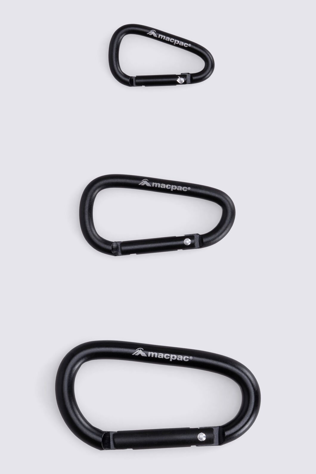 Macpac Carabiner 3 Pack, Multi, hi-res