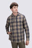 Macpac Men's Conway Overshirt, Kelp Plaid, hi-res