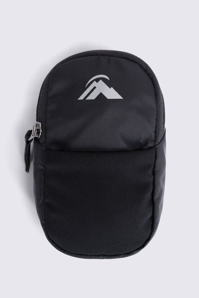 Macpac Shoulder Strap Pocket, Black, view 1