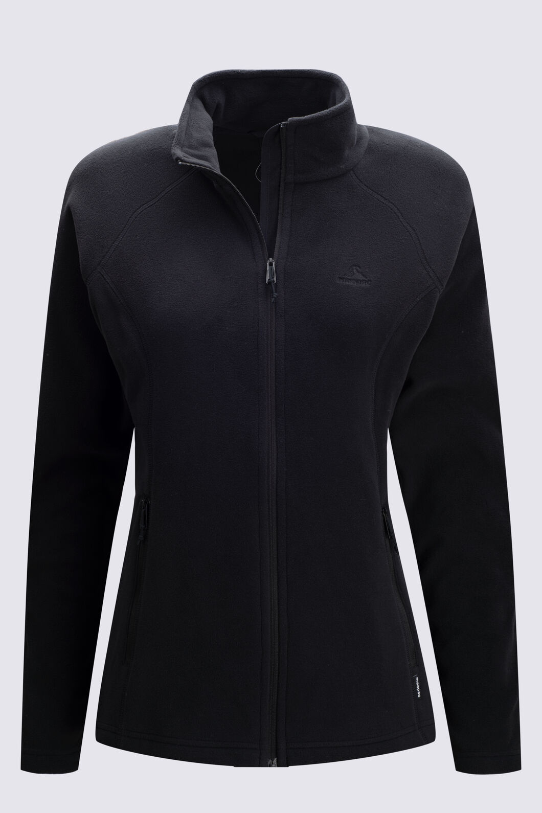 Macpac Women's Tui Fleece Jacket, True Black, hi-res