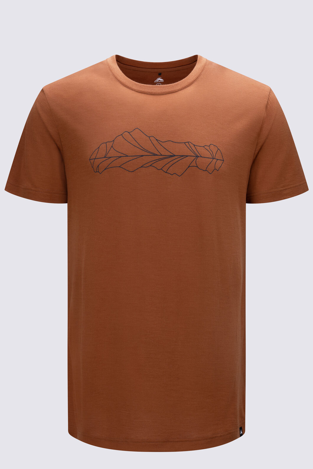 Macpac Men's Contour 180 Merino T-Shirt, Argon Oil, hi-res