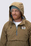 Macpac Men&rsquo;s Heritage Fleece-Lined Windbreaker, Kangaroo/Heritage Print, hi-res