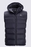 Macpac Men's Halo Hooded Down Vest ♺, Black, hi-res