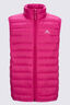 Macpac Kids' Uber Light Down Vest, Raspberry Sorbet/Lotus, hi-res