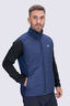 Macpac Men's Caples Hybrid Insulated Vest, Navy Iris, hi-res