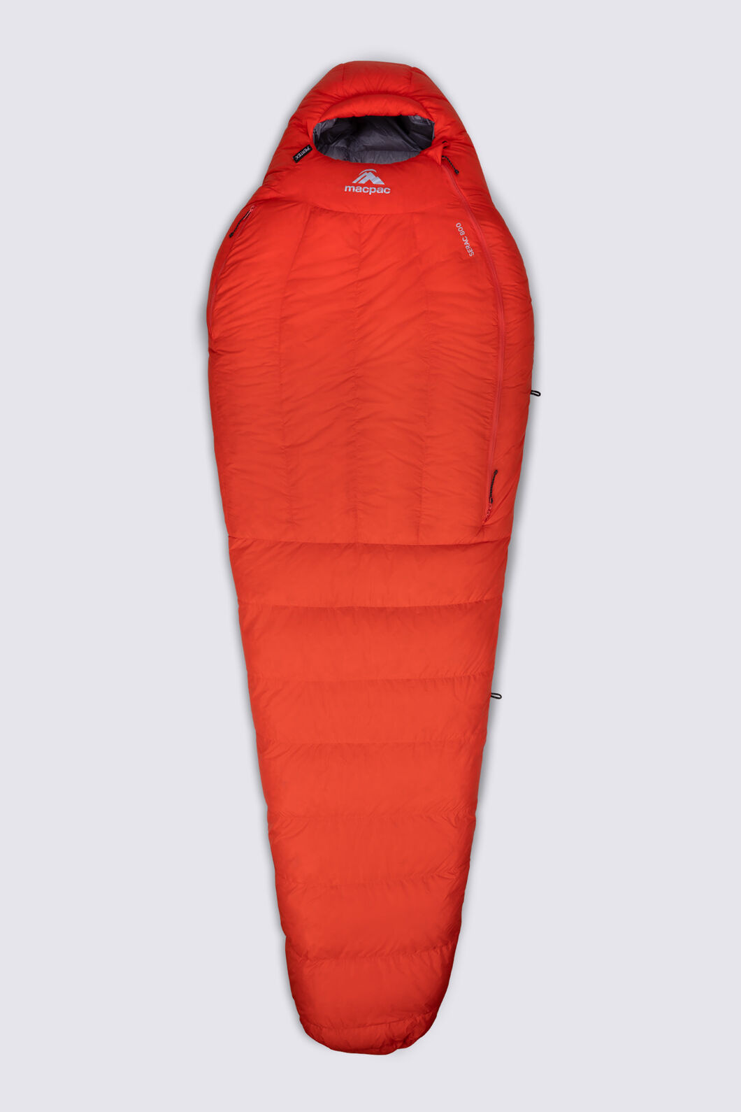 Macpac Standard Serac 800 Down Sleeping Bag (-14°C), Cherry Tomato, hi-res